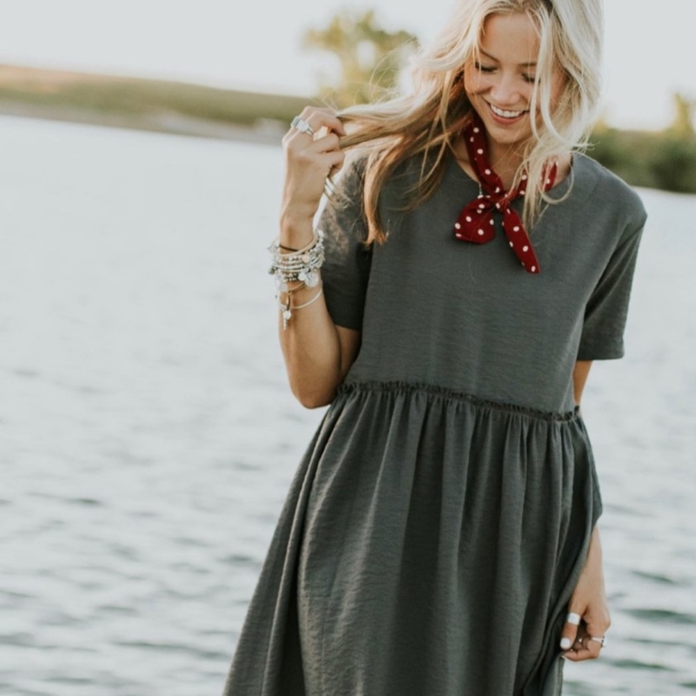 Roolee Jaclyn Mae Detail Dress